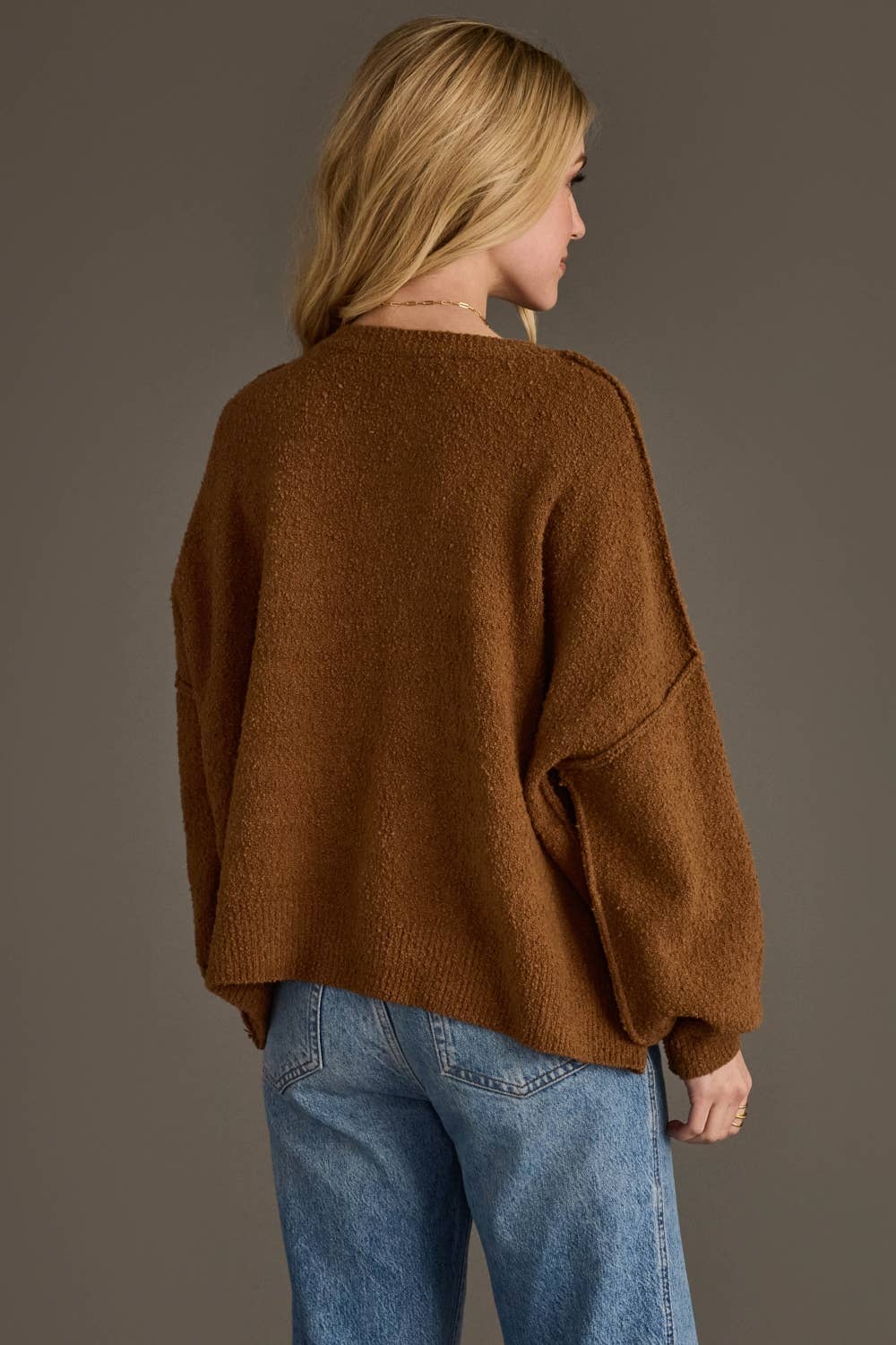 Brown Gingerbread Sweater