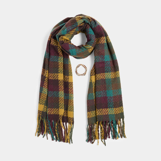 Scarf + Bracelet Set