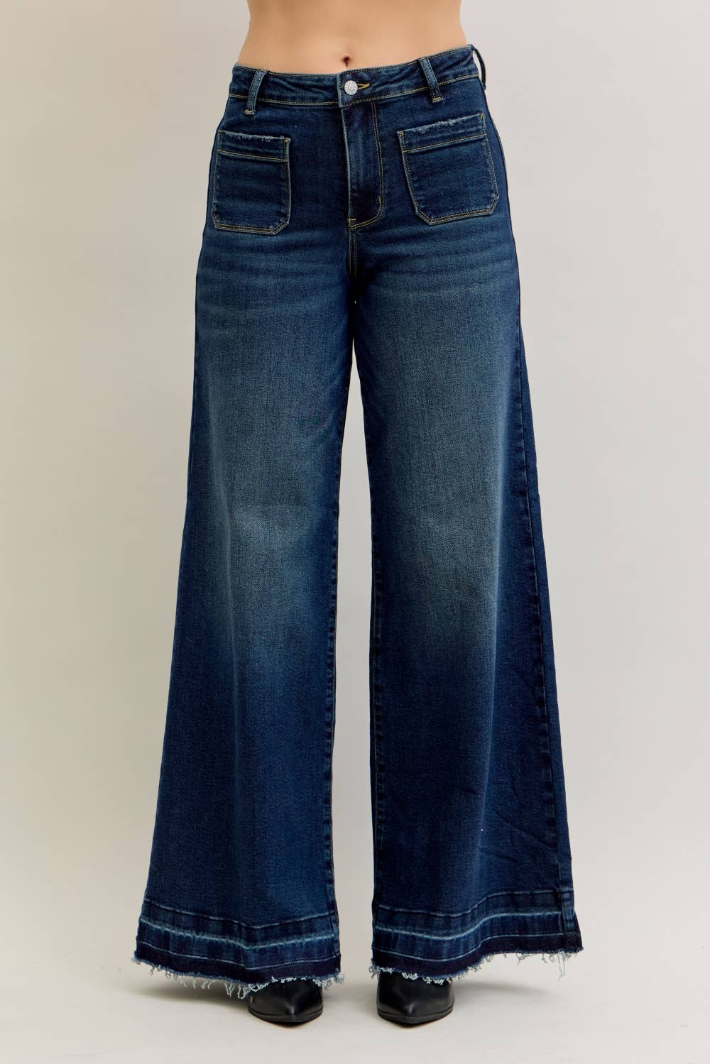 Judy Blue High Waisted Palazzo Jeans