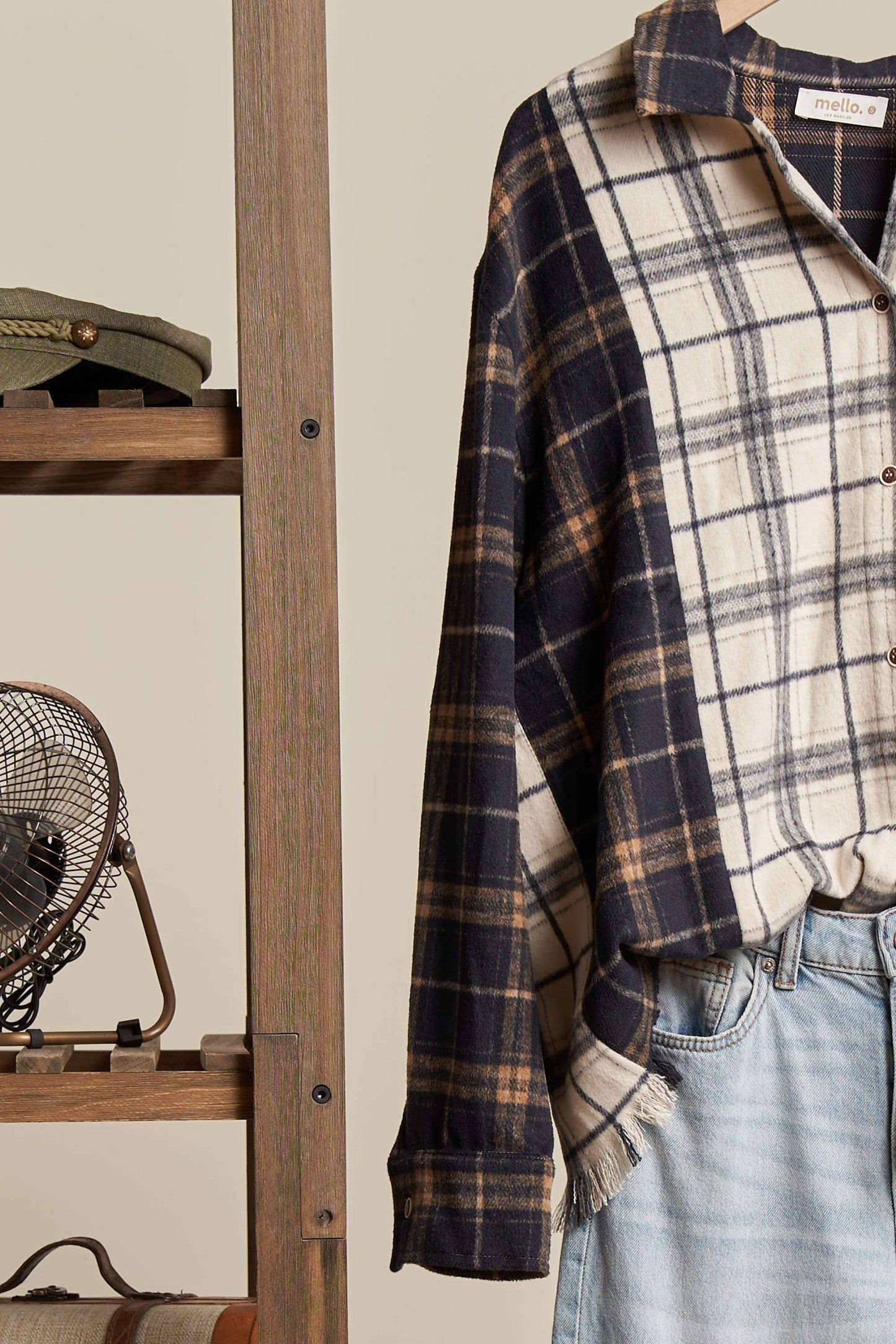 Plaid Oversize Shacket