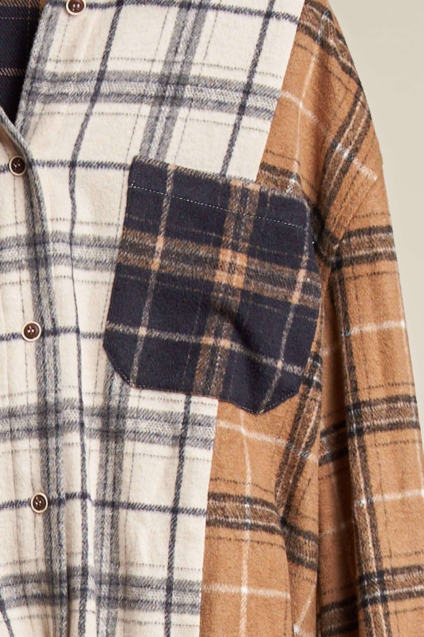 Plaid Oversize Shacket