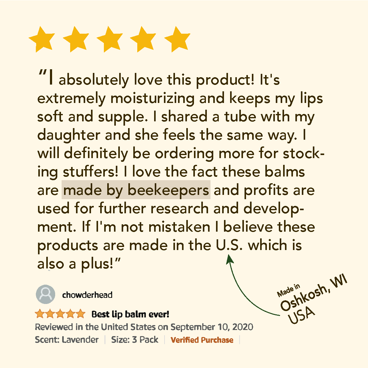 Pomegranate Mango Lip Balm  |  6 Pack