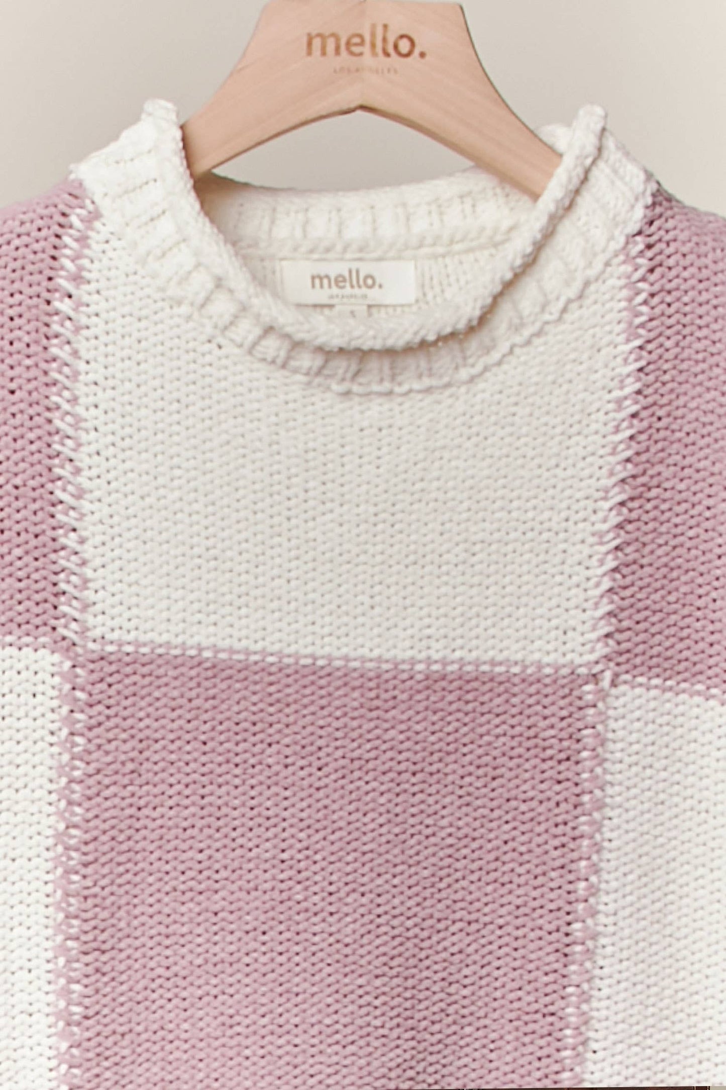 Color Block Loose Fit Sweater