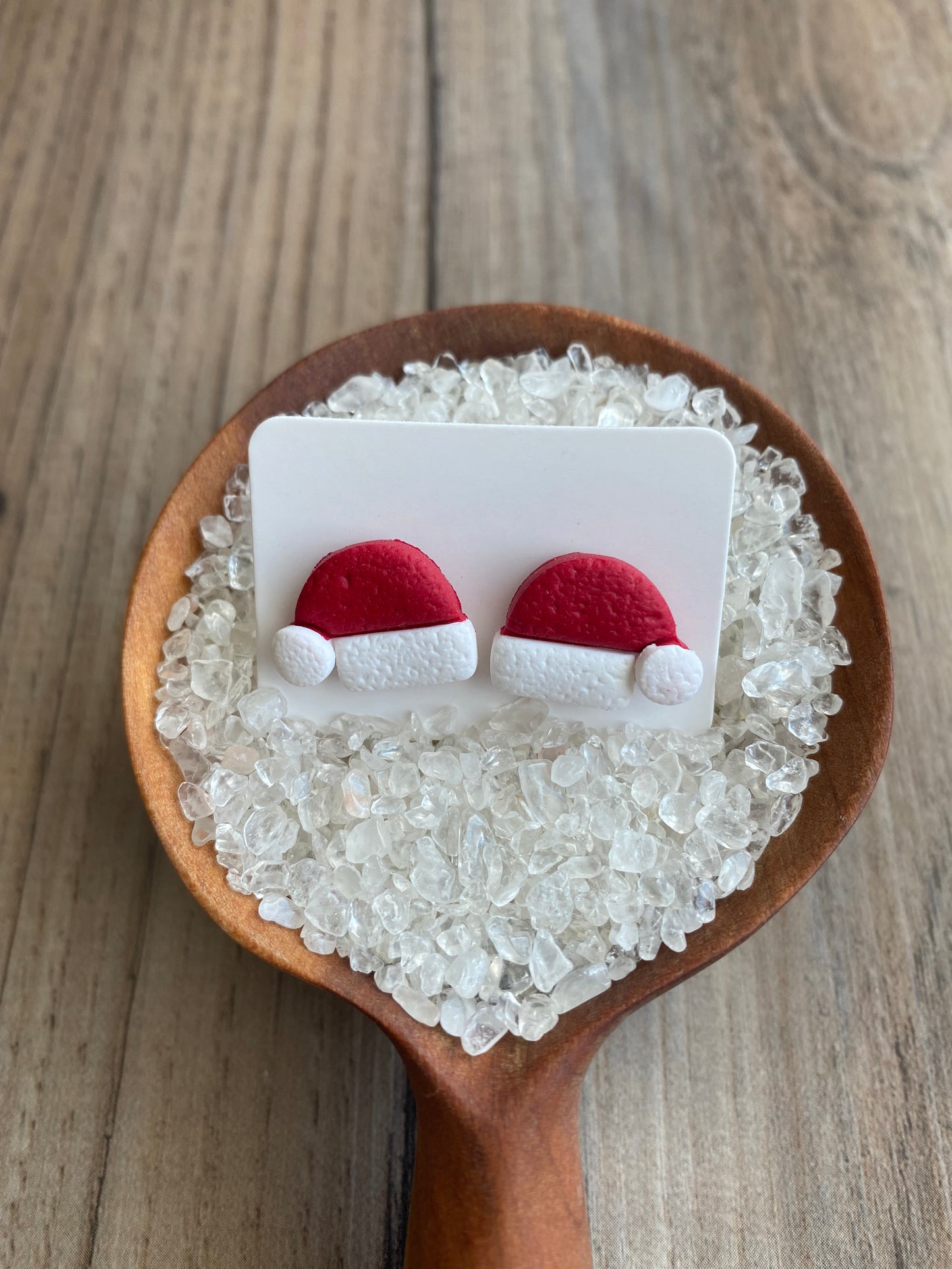 Holiday Polymer Clay Stud Earrings