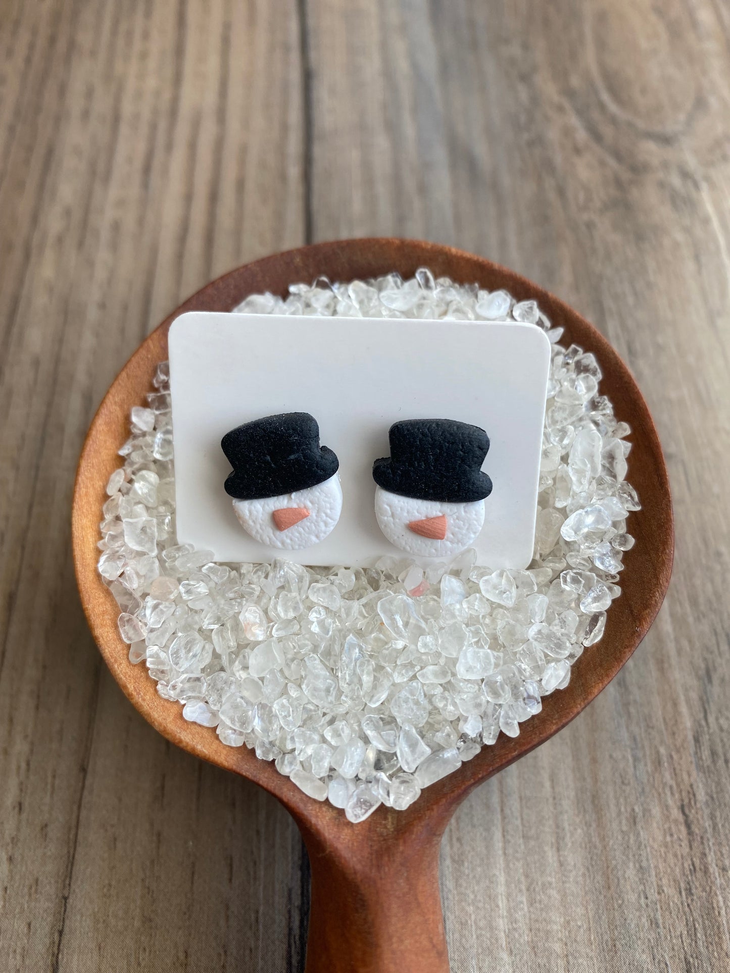 Holiday Polymer Clay Stud Earrings